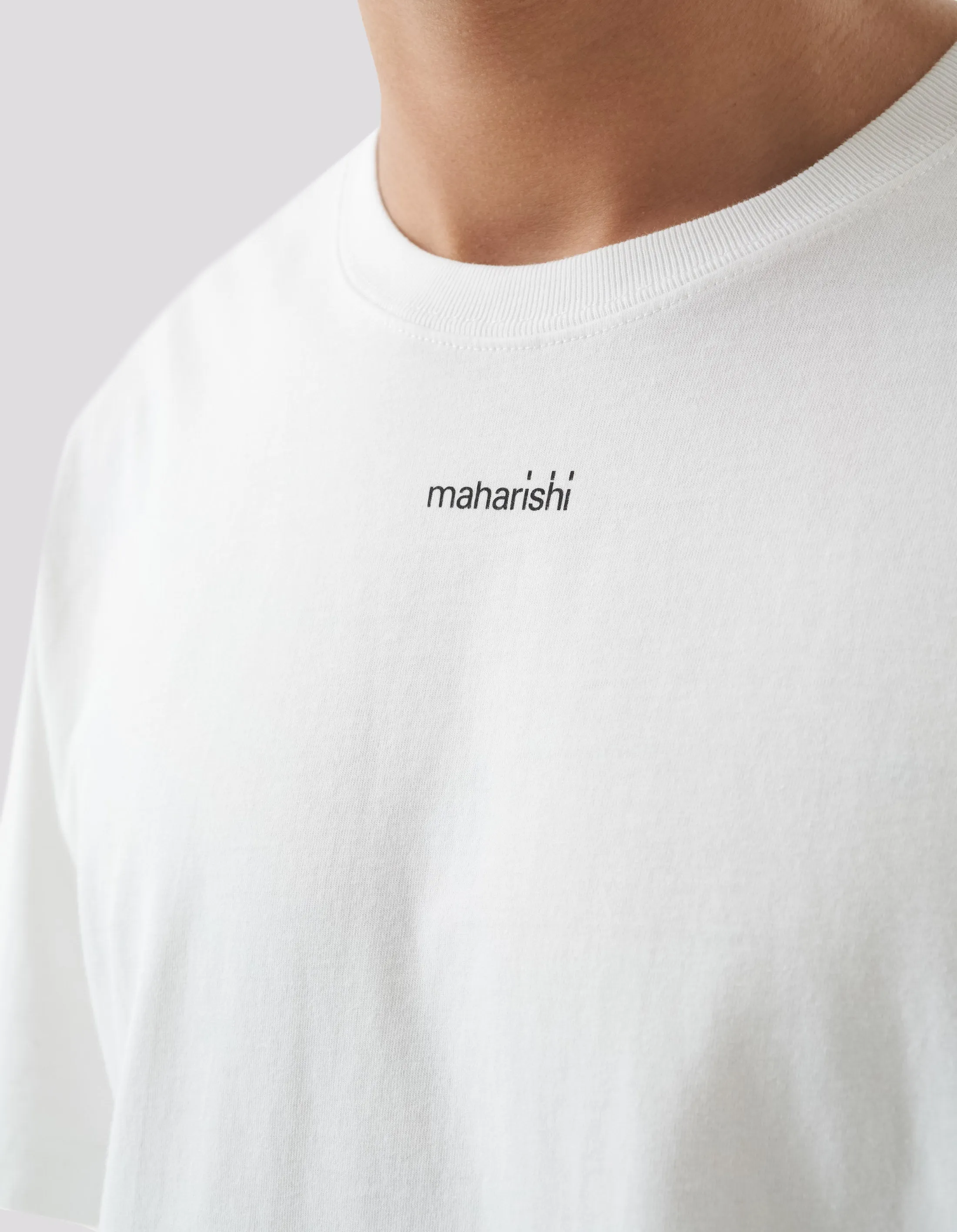 1307 Micro Maharishi T-Shirt White