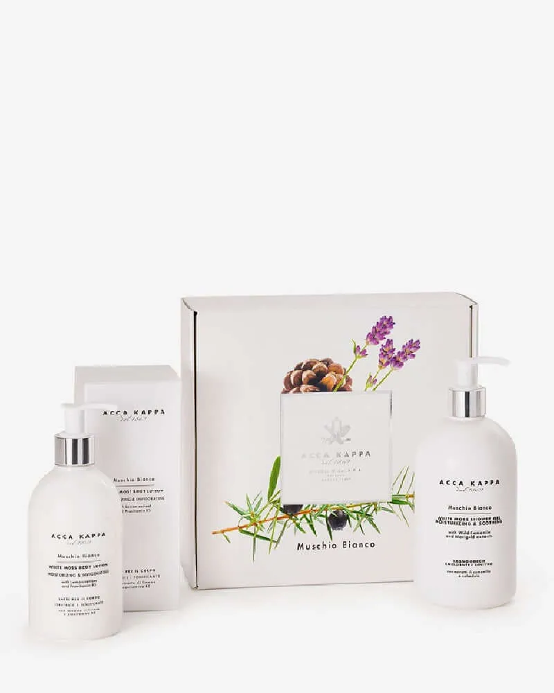 Acca Kappa White Moss Body Care Gift Set