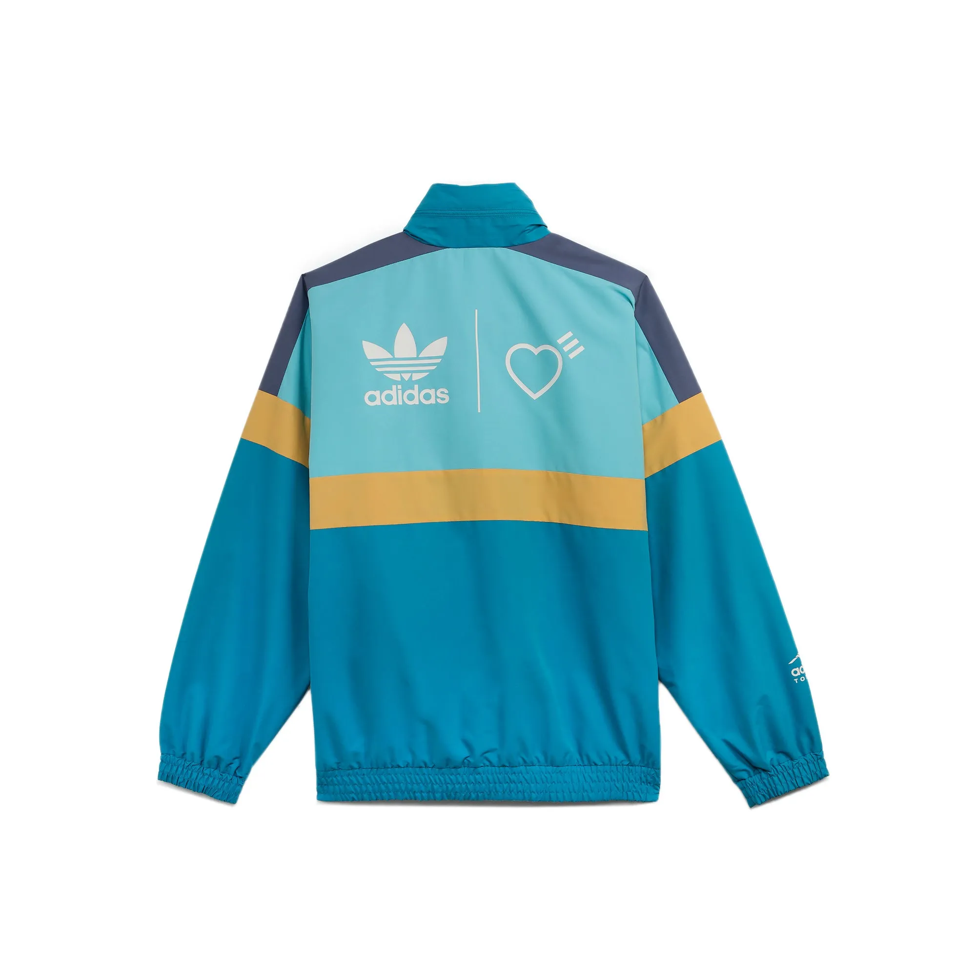 Adidas by Human Made Mens Windbreaker Jacket LT Aqua