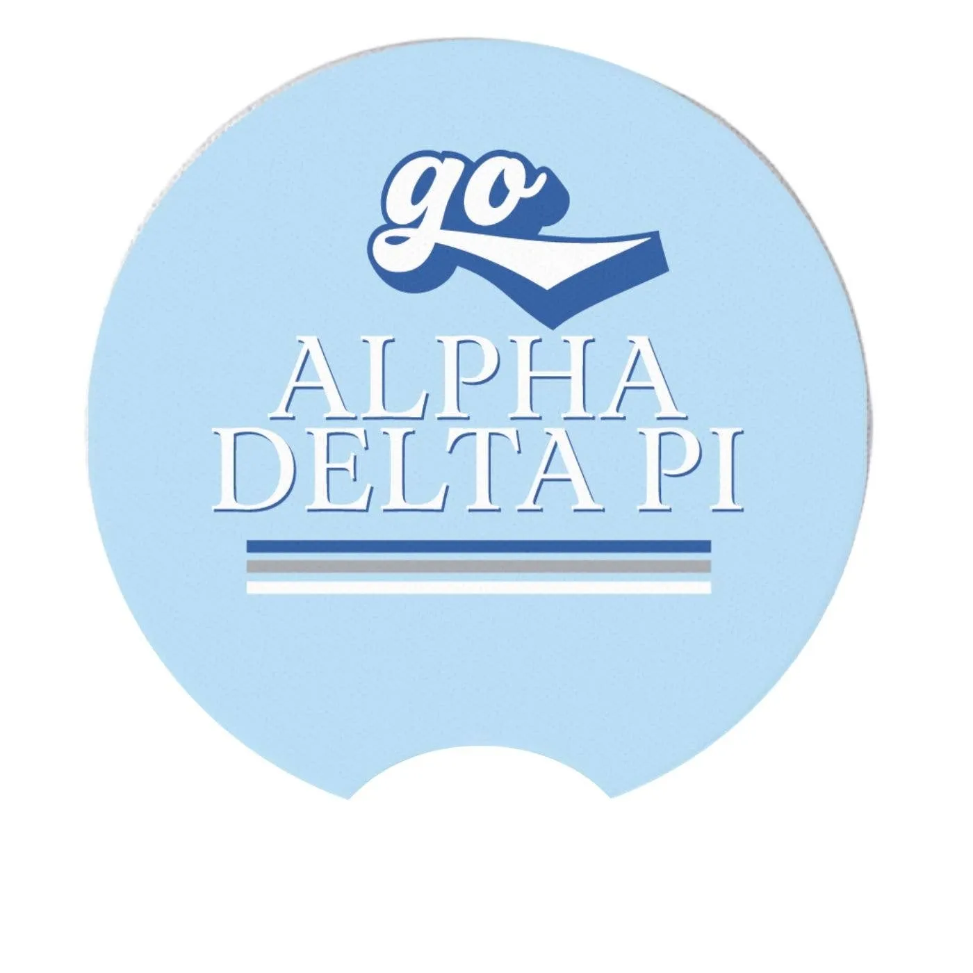 ADPi - Sorority Car Coasters - Go Design