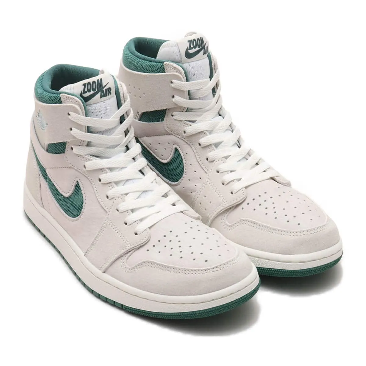 Air Jordan 1 Zoom CMFT 2 (Summit White/Oxidized Green)