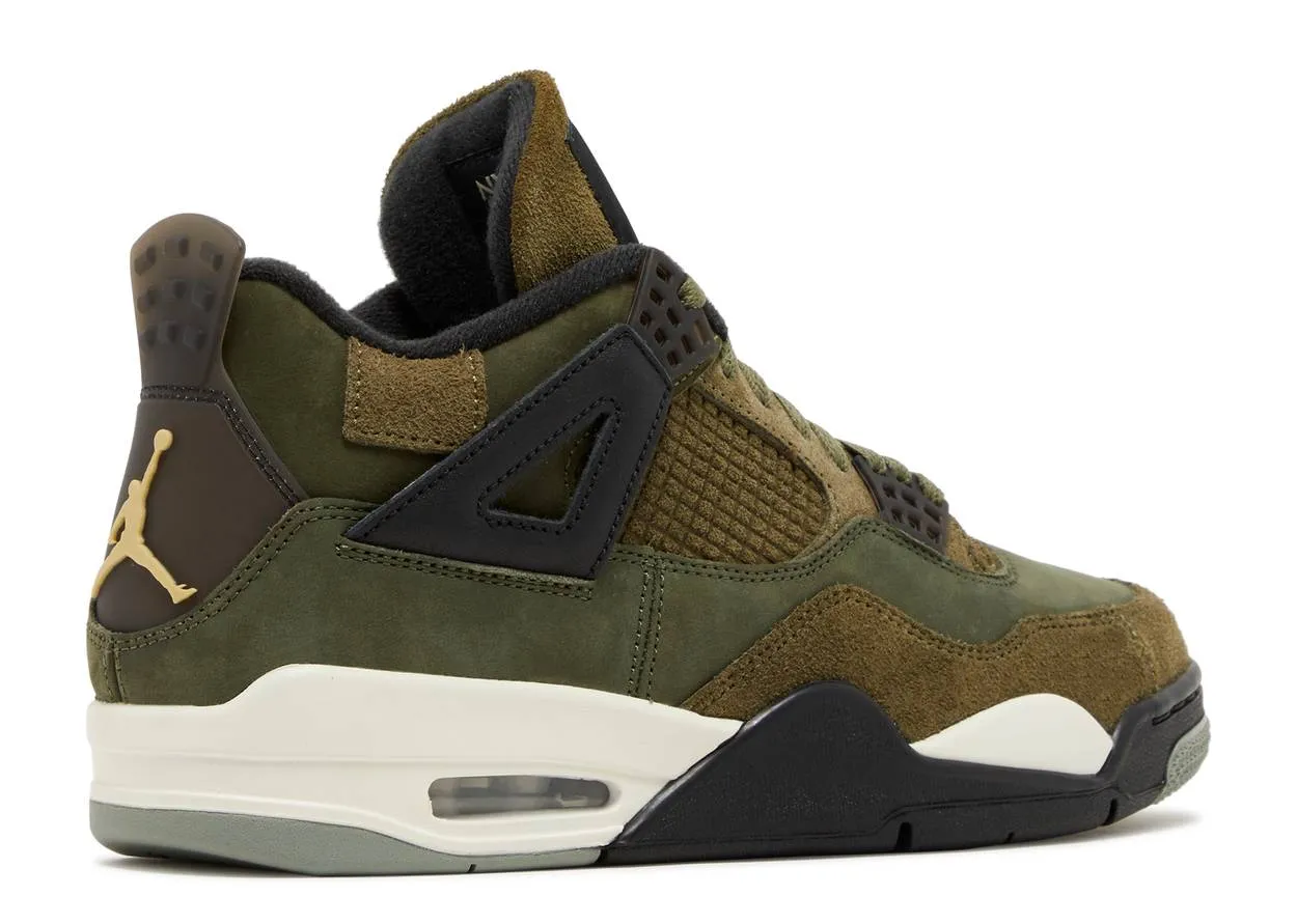 Air Jordan 4 Craft 'Medium Olive'