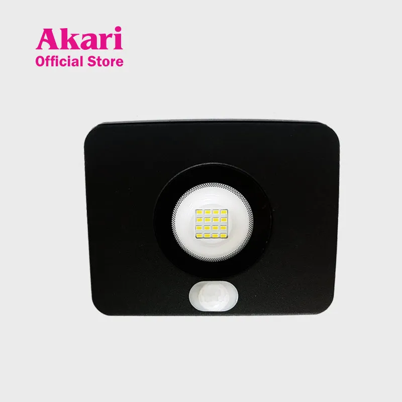 Akari 50W LED Flood Light with PIR sensor 6500K Daylight (AFLS-S50DL)