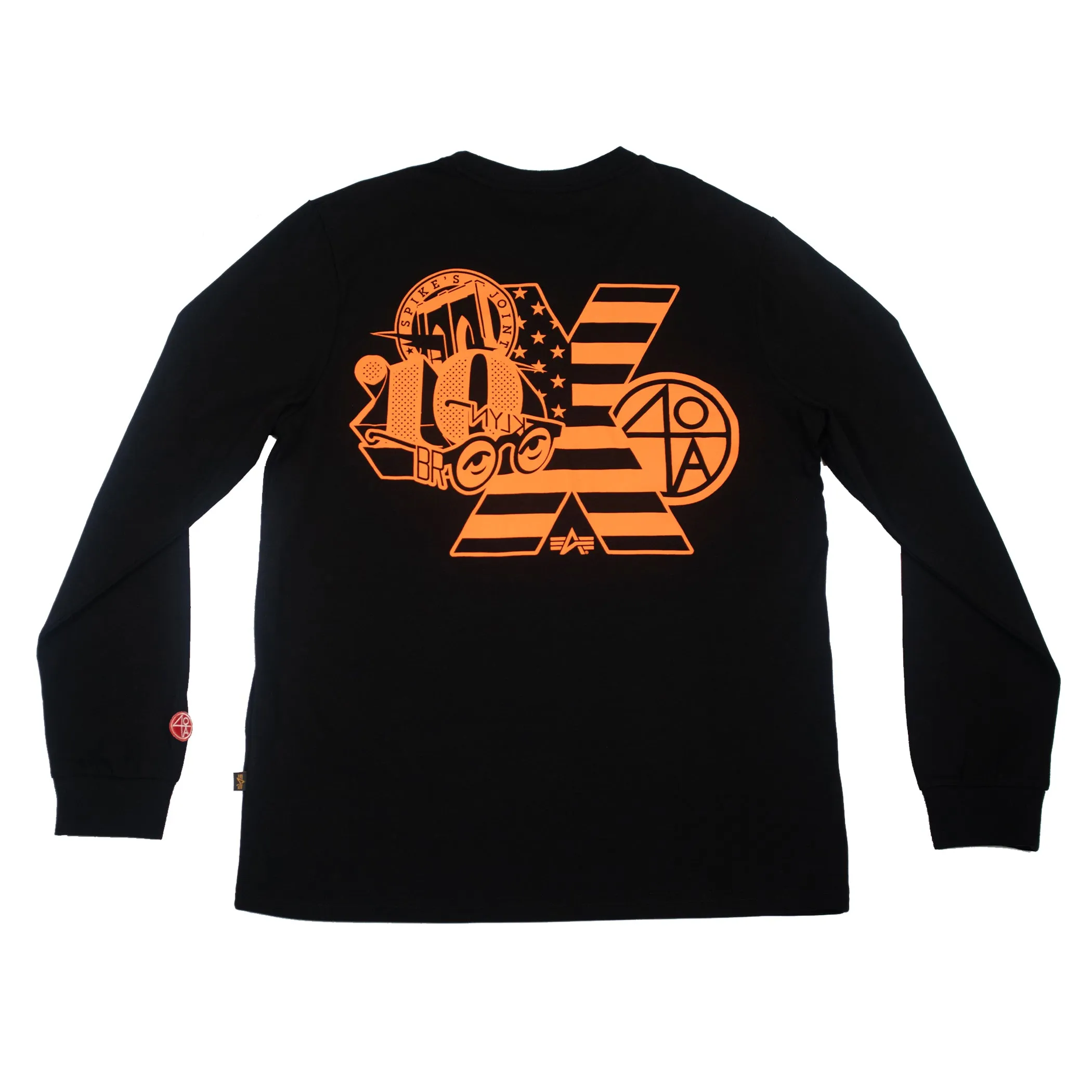 Alpha Industries X Spike's Joint Long Sleeve Tee