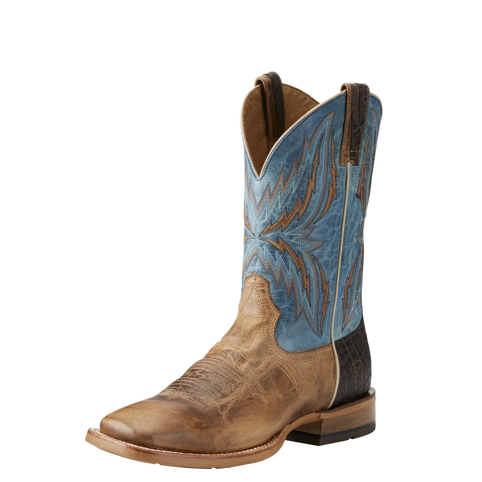 Ariat Men's Arena Rebound Dusted Wheat & Heritage Blue Boots