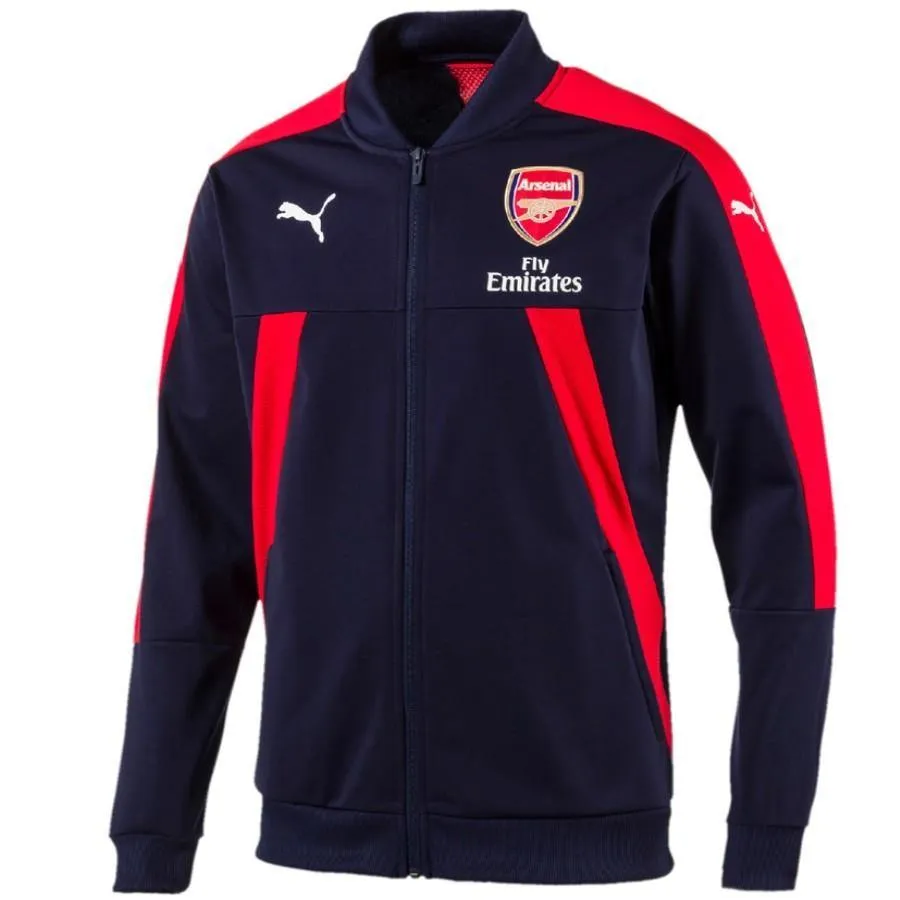 Arsenal Pre-Match Training Soccer Tracksuit 2017 Navy - Puma