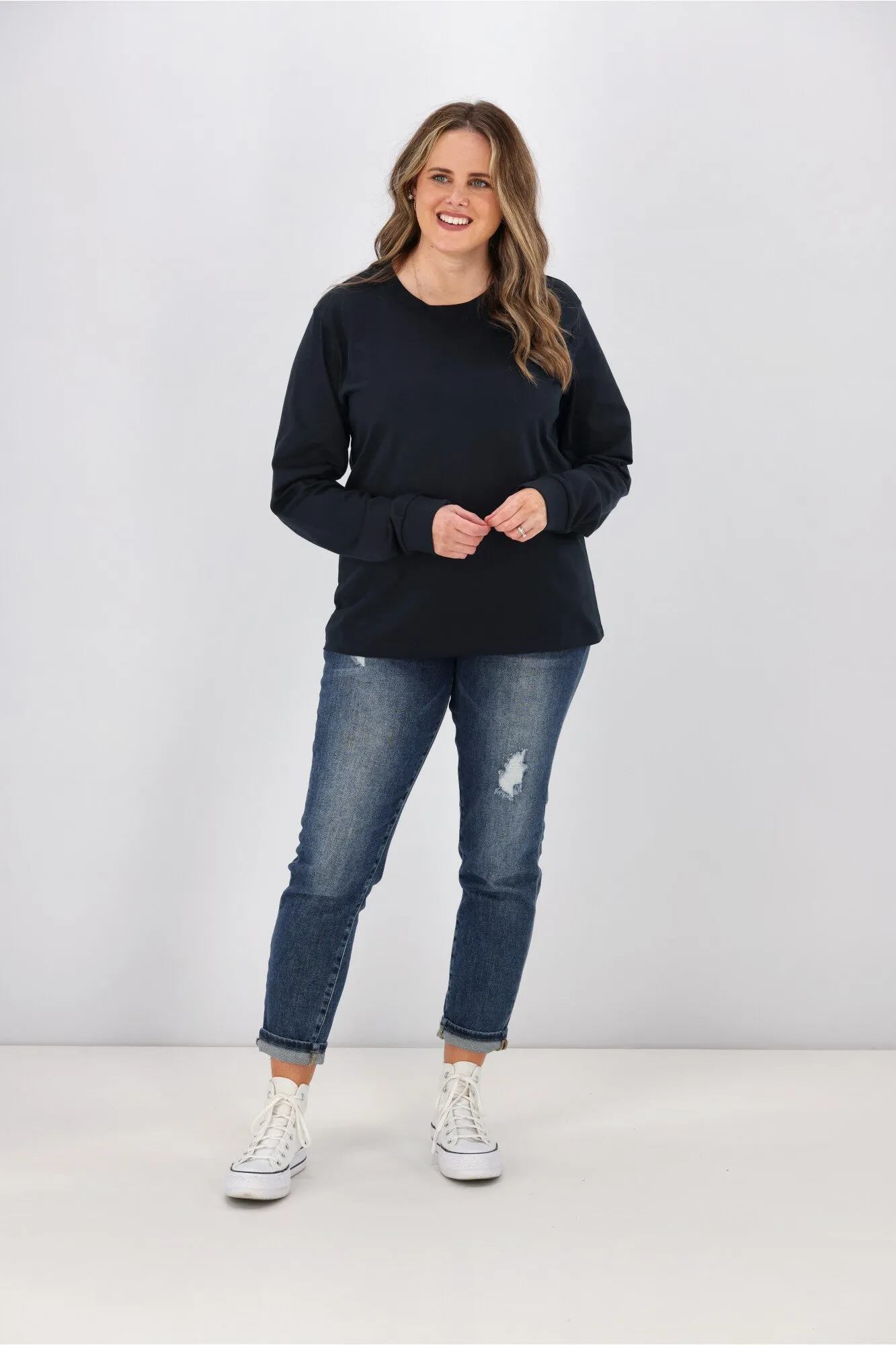 As Colour Dice Long Sleeve Tee Navy