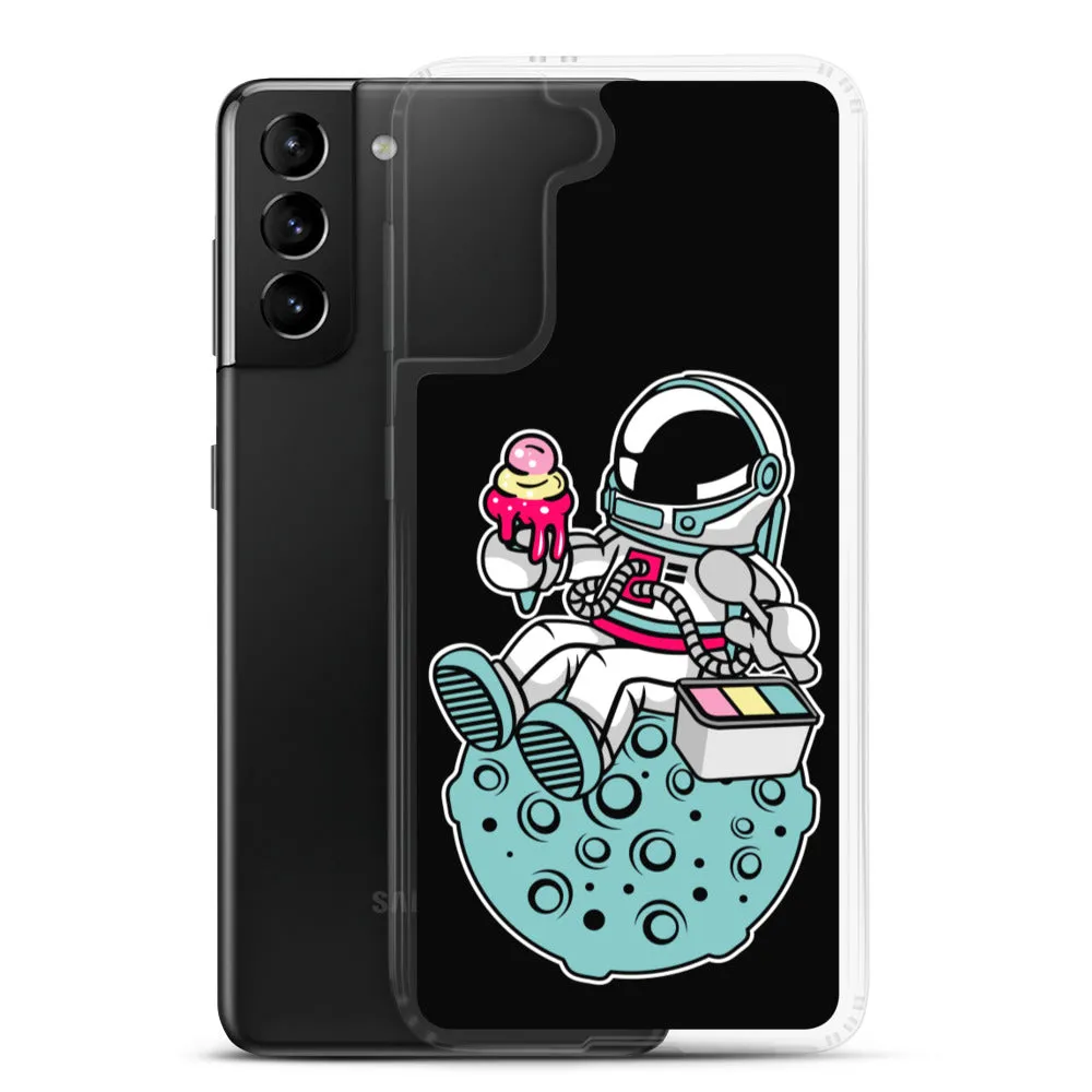 Astronaut | Ice Cream | Moon | Pop Art | Samsung Phone Case