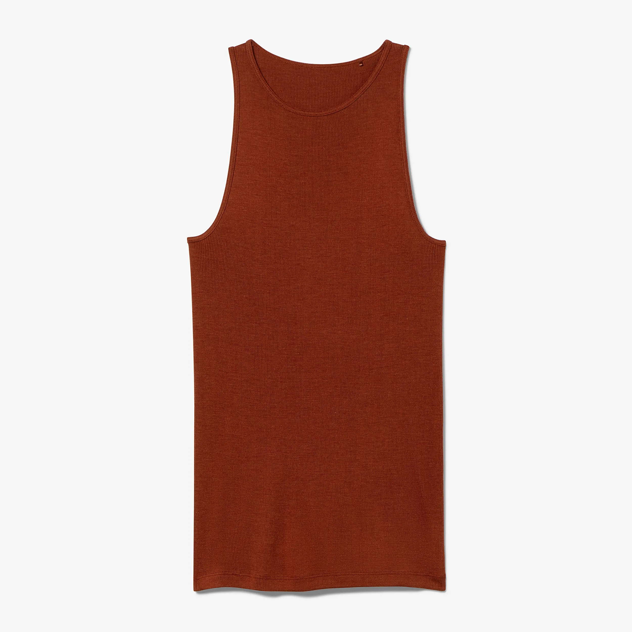 Aubry Top - Ribbed Silk Jersey :: Mars