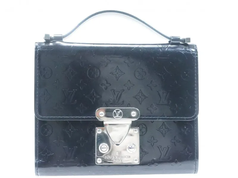 Authentic Pre-owned Louis Vuitton Monogram Glace Portefeuille Anouchka Pm Bag Purse M92232 152844