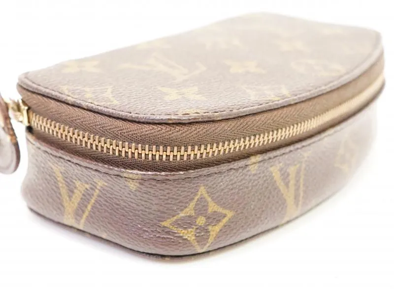 Authentic Pre-owned Louis Vuitton Monogram Poche Monte-carlo PM Jewelry Case Box M47352 210907