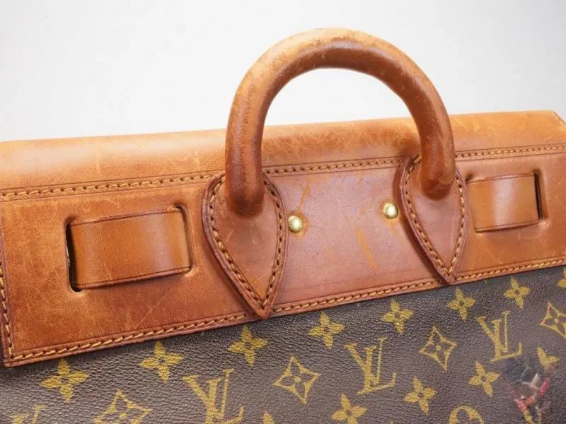 Authentic Pre-owned Louis Vuitton Monogram Vintage Steamer Bag 35 Travel Bag M41128 No.057 170801