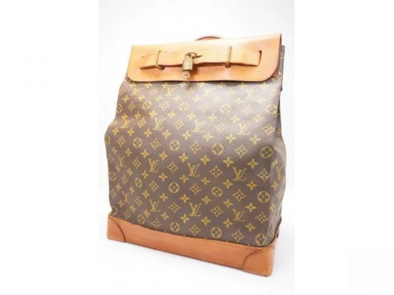 Authentic Pre-owned Louis Vuitton Monogram Vintage Steamer Bag 35 Travel Bag M41128 No.057 170801