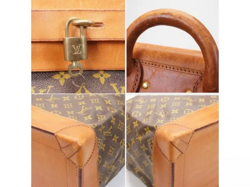 Authentic Pre-owned Louis Vuitton Monogram Vintage Steamer Bag 35 Travel Bag M41128 No.057 170801