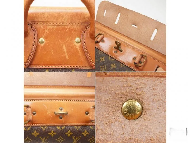 Authentic Pre-owned Louis Vuitton Monogram Vintage Steamer Bag 35 Travel Bag M41128 No.057 170801