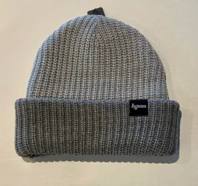 Autumn Headwear Simple Two Toned Beanie - Grey