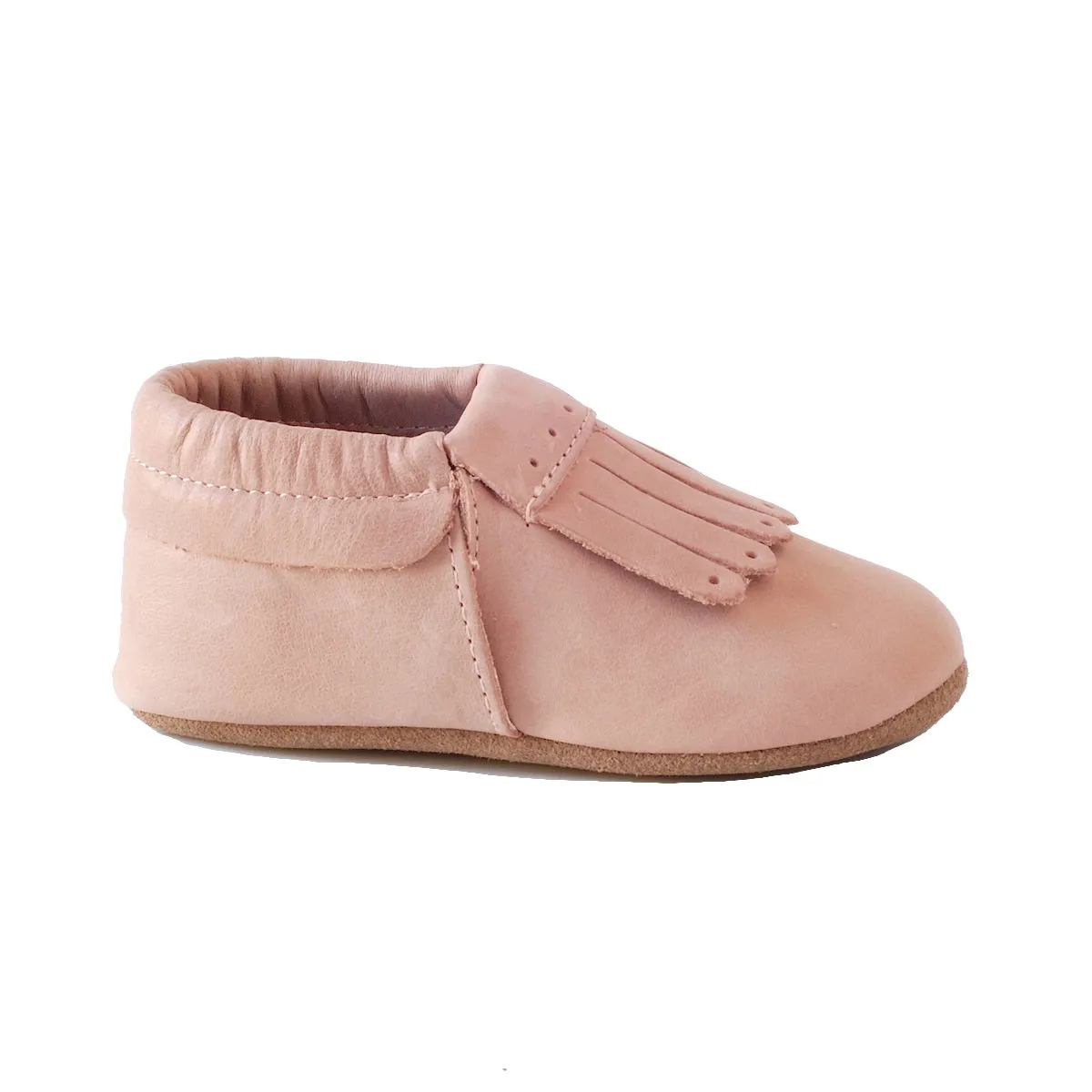 Baby Loafers - Old Rose