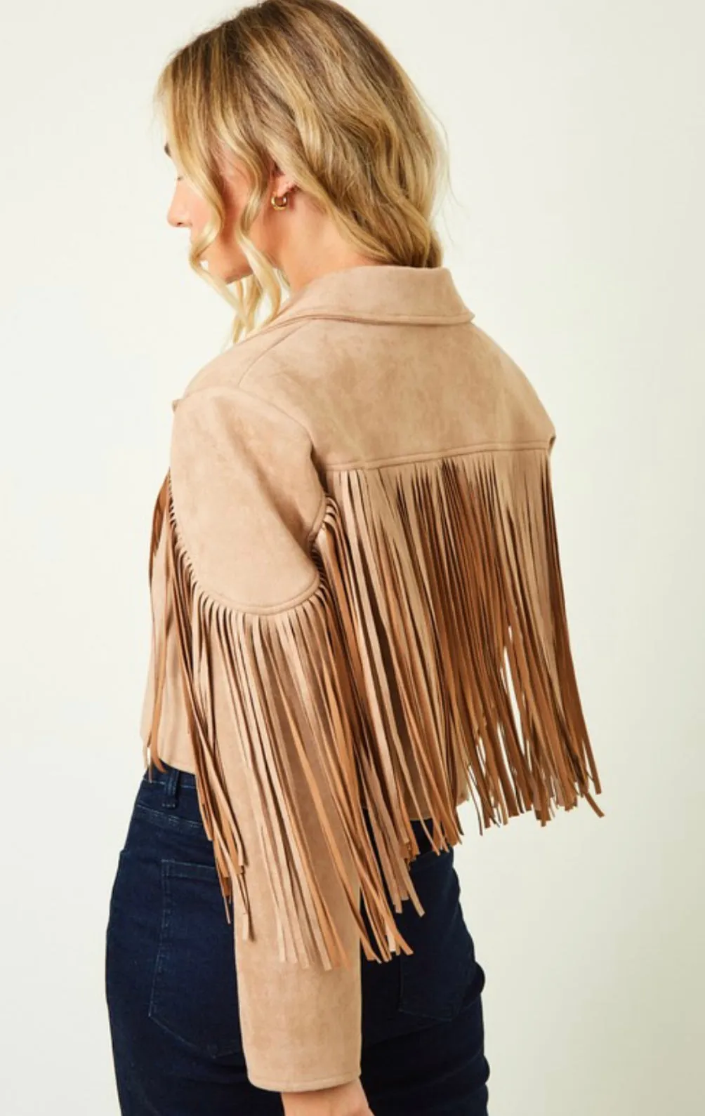 Baby’s Alright Moto Jacket - Light or Tan Suede