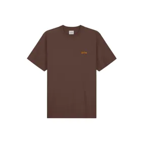 Back Close Flower T-Shirt (Brown)