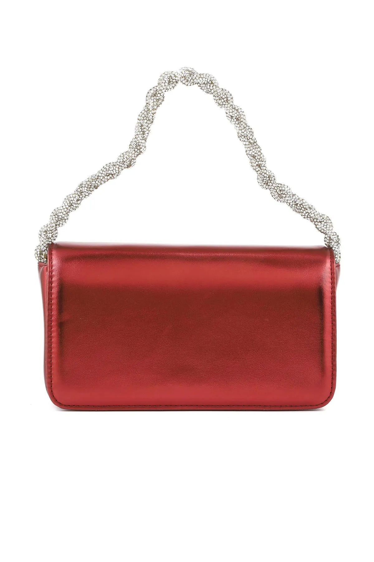 Baguette Shoulder Bags B20761-Maroon