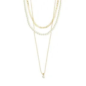 Baker Gold Plated 3-in-1 Necklace Set