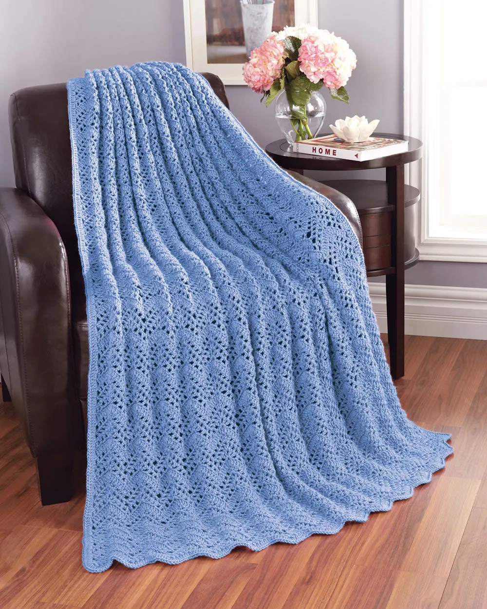 Bands of Lace Afghan