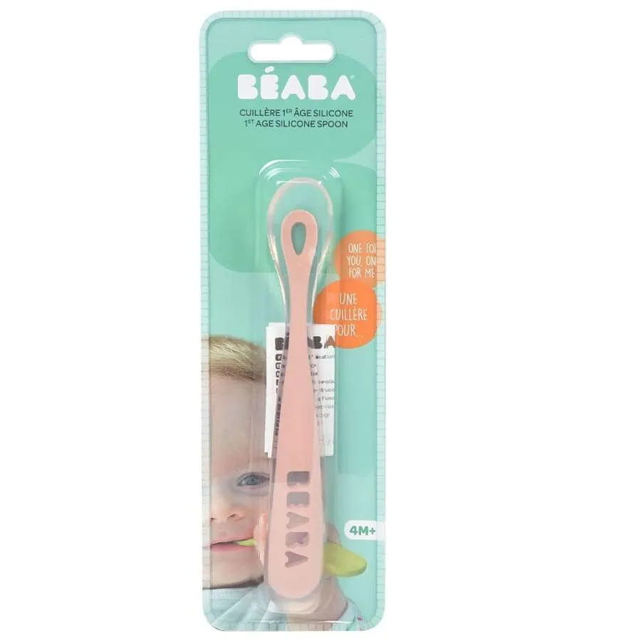 Beaba Silicone Baby Spoon