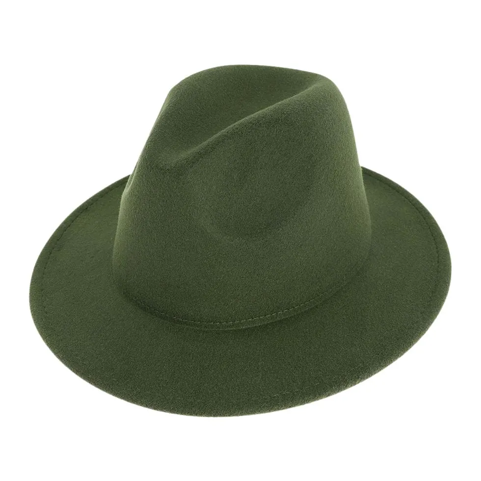 Beautiful Solid Panama Hat