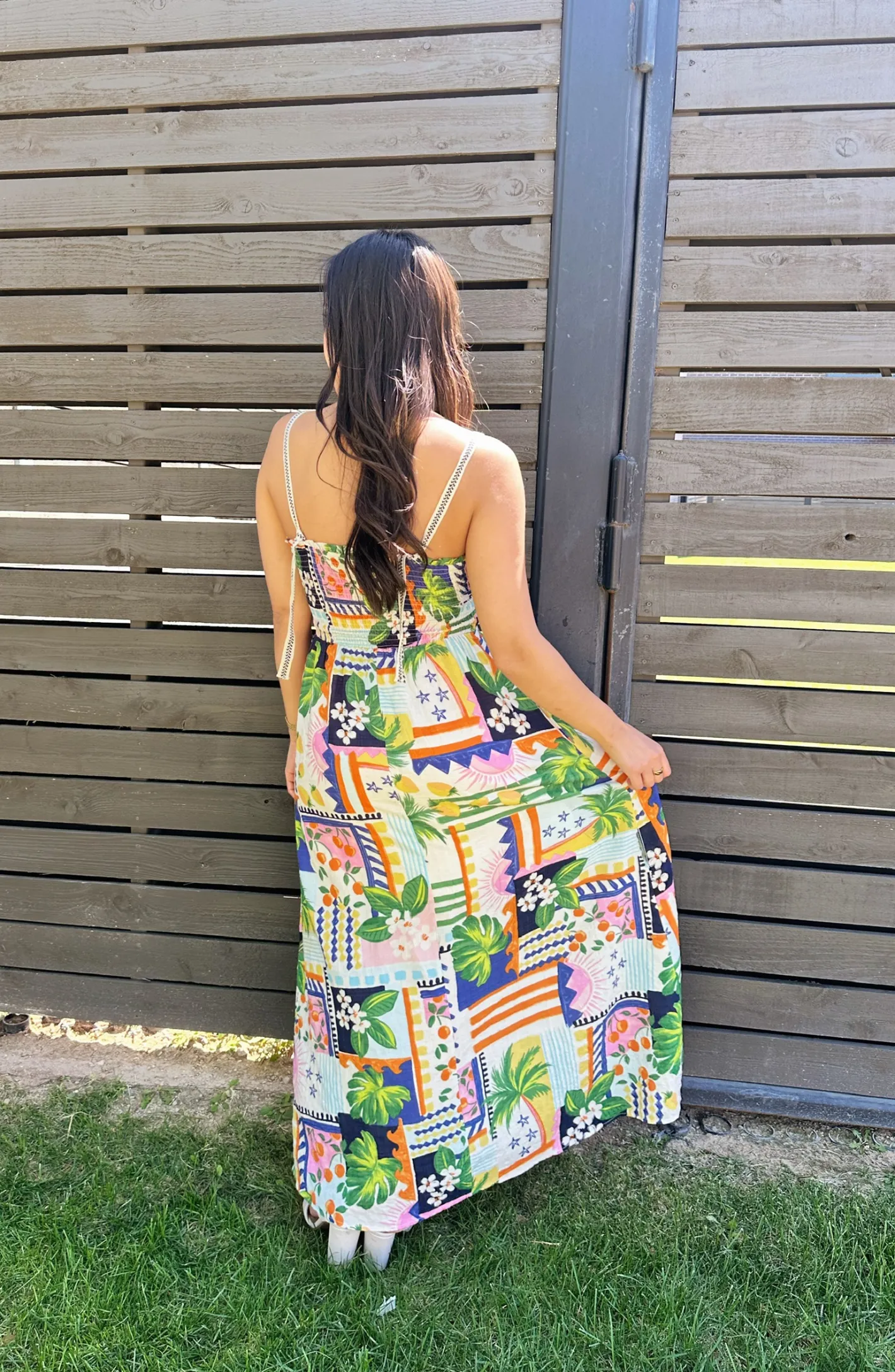 Bella Vita Multicolor Maxi Dress