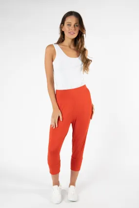 Betty Basics Lyon Pant in Sunset Red