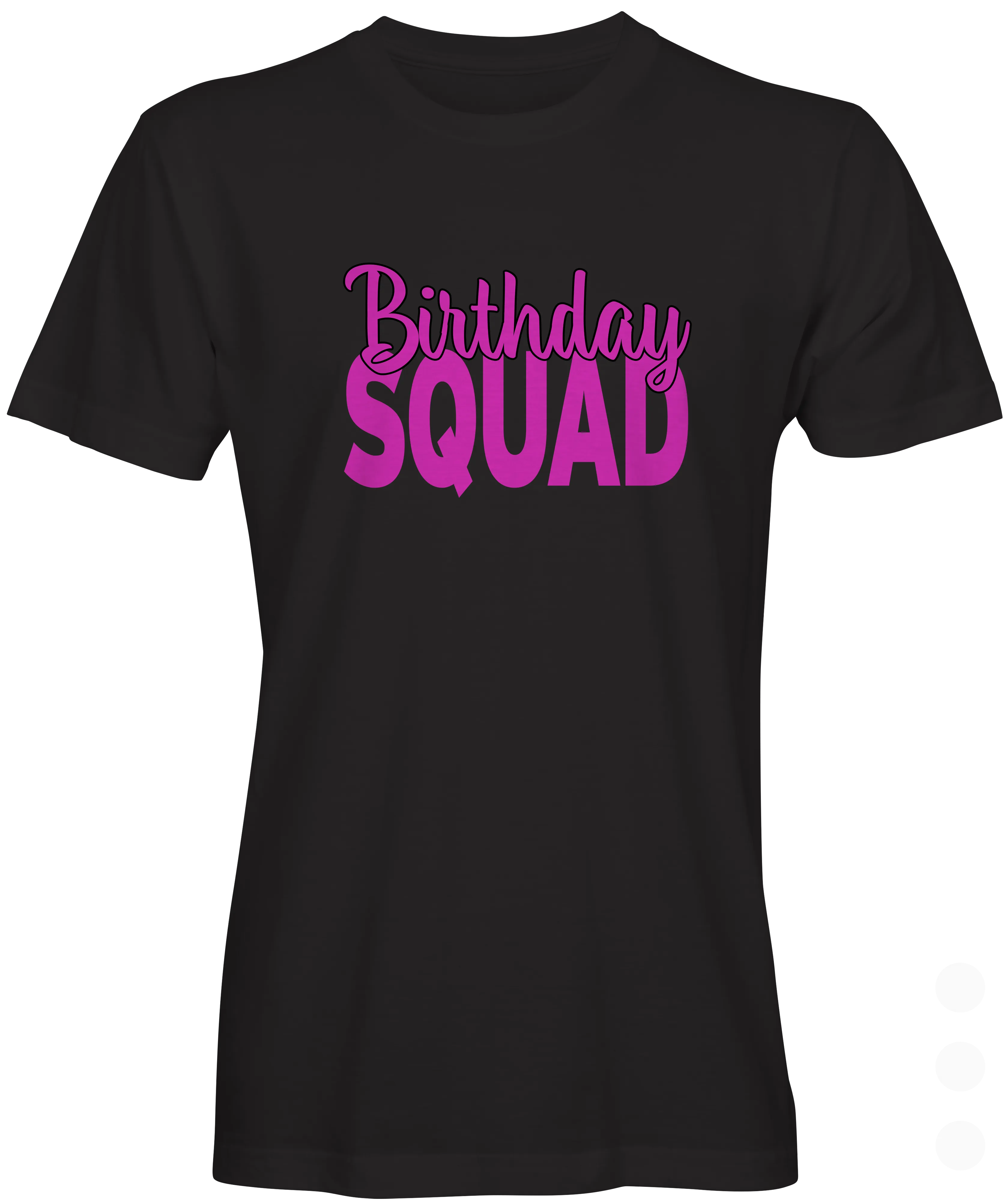 Birthday Squad Unisex Graphic Tee