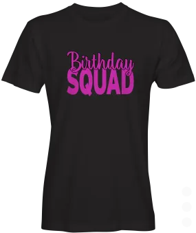 Birthday Squad Unisex Graphic Tee