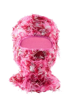 Boys Otto Pink Fuzzy Ski Mask