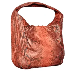 Burnt Orange Hobo Bag