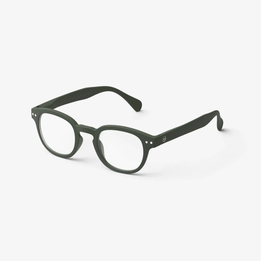 #C Screen Reading Glasses (Khaki)