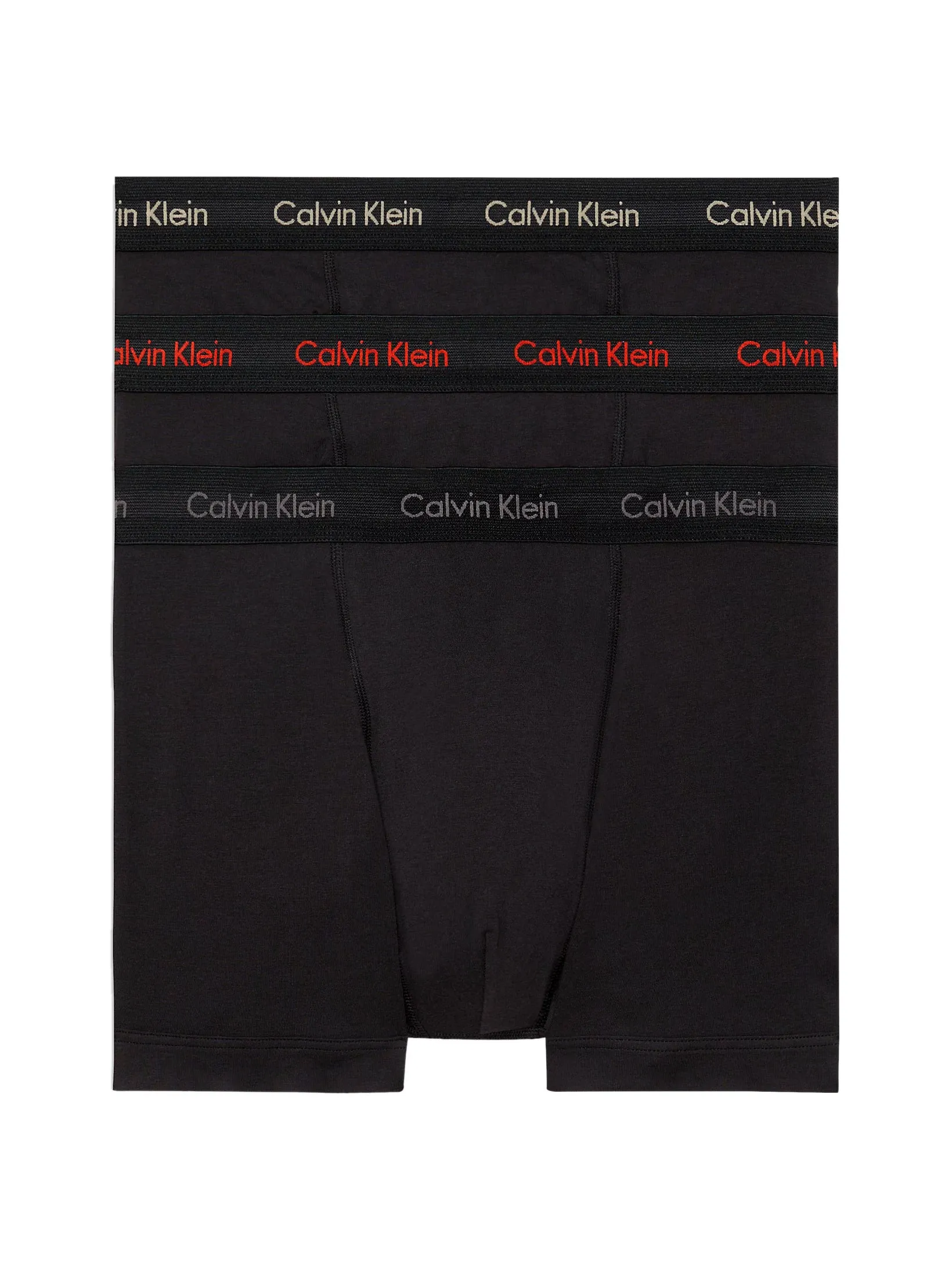 Calvin Klein Mens Classic Stretch Boxer Shorts/ Trunks (3-Pack)