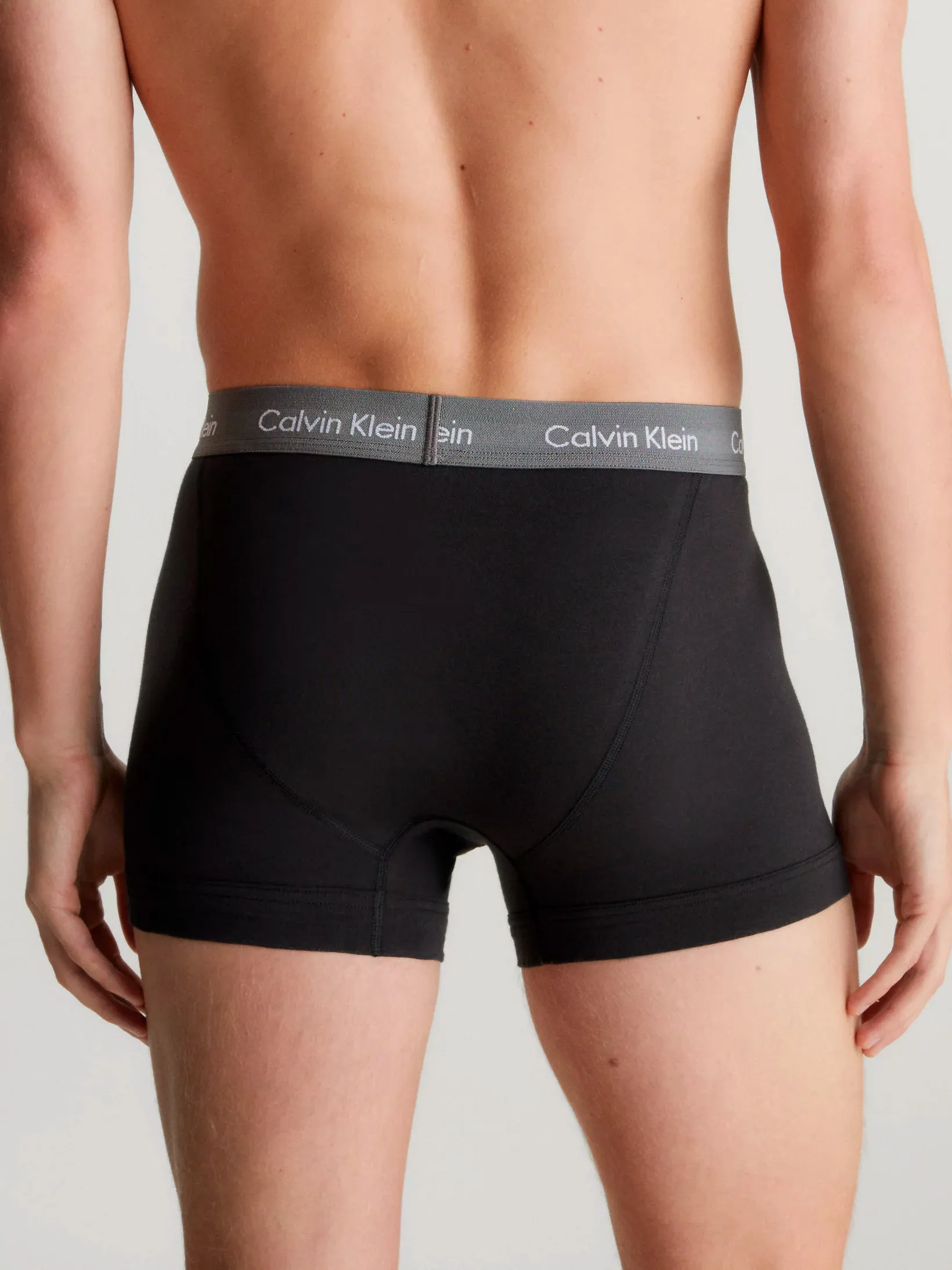 Calvin Klein Mens Classic Stretch Boxer Shorts/ Trunks (3-Pack)