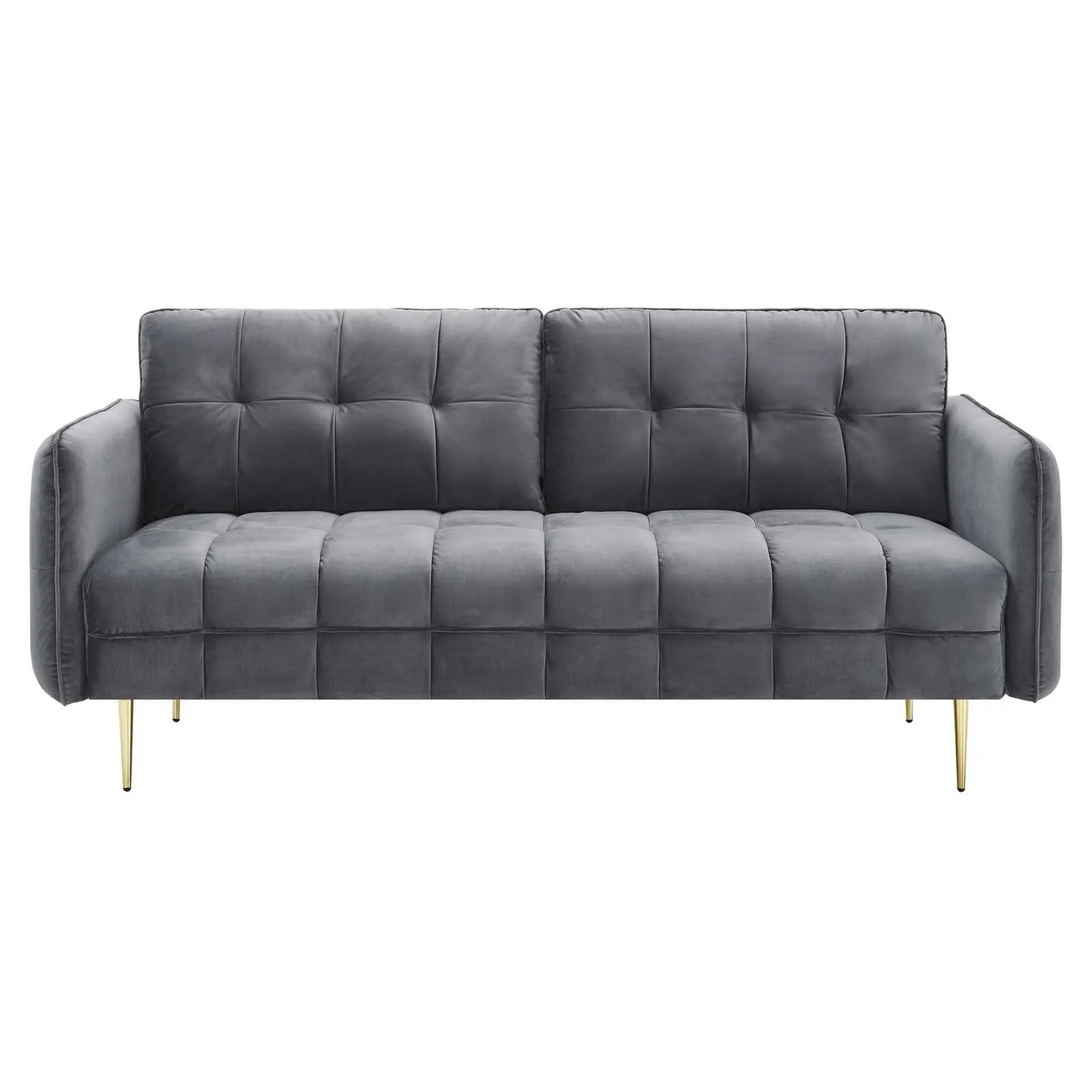 Cameron Tufted Performance Velvet Sofa