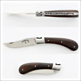 Capuchadou 10 cm Classic Folding Knife Ironwood Handle