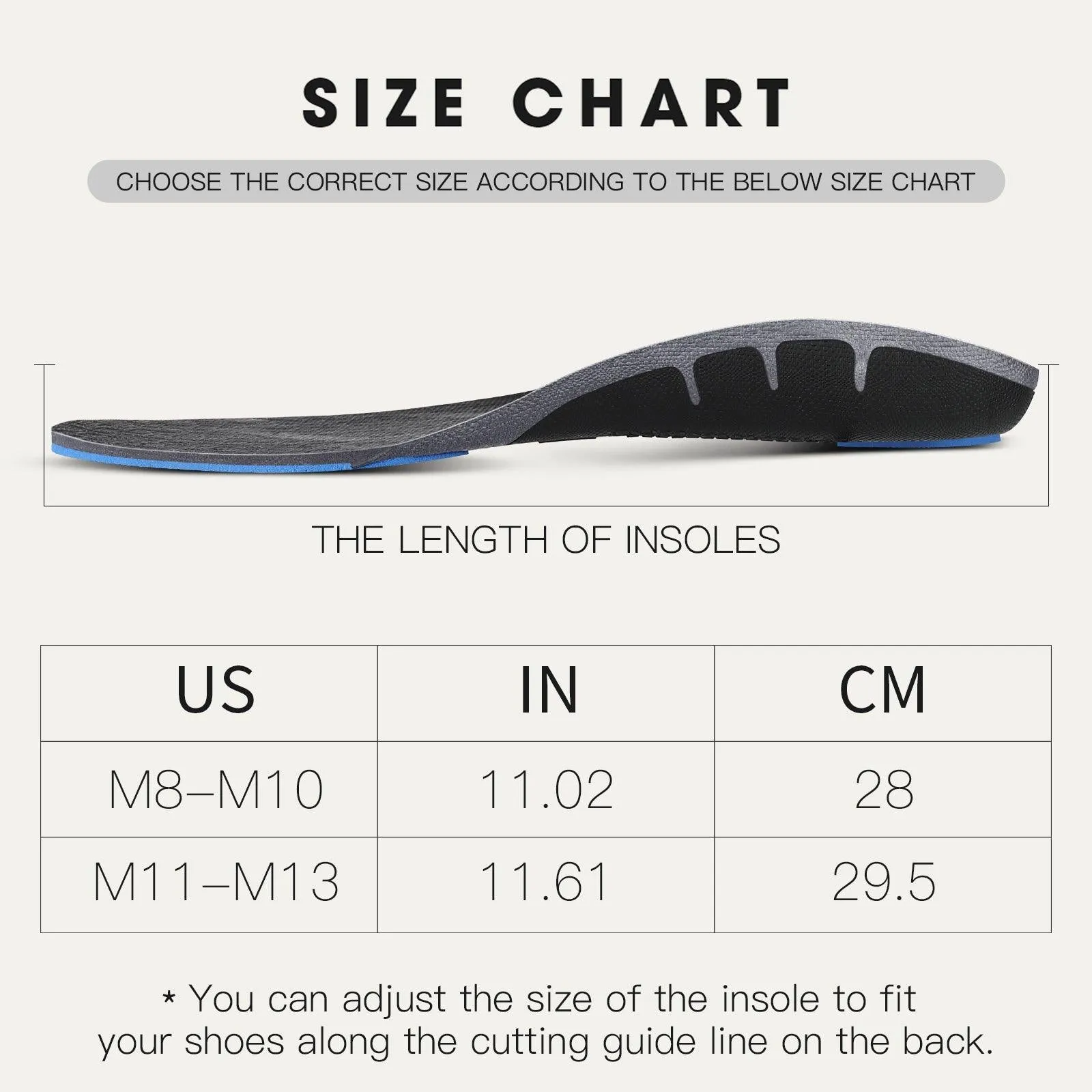 Carbon Fiber Insoles - Black