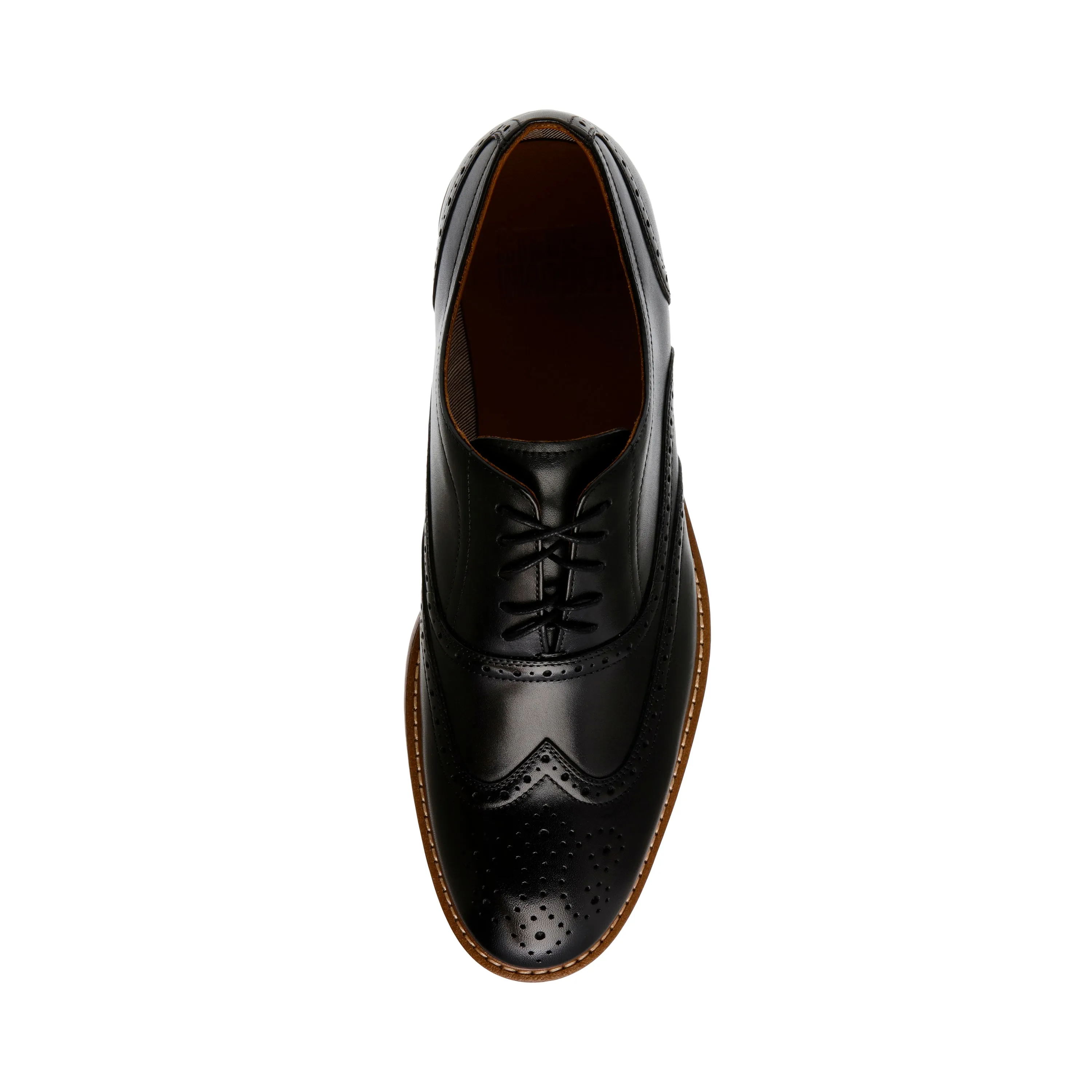 Chalton Lace-Up Shoes BLACK LEATHER