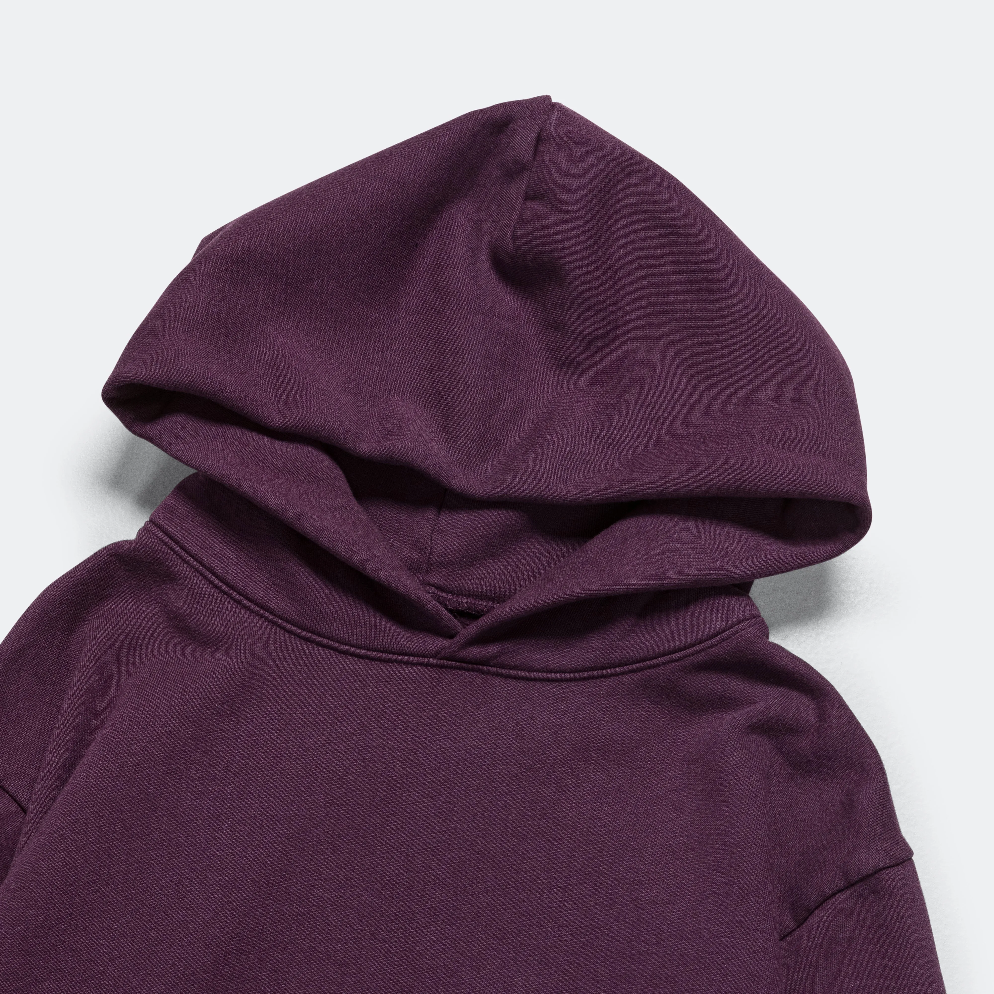 Classic Fit Hoodie - Eggplant