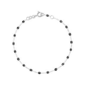 Classic Gigi Quartz bracelet, White Gold, 5.9"