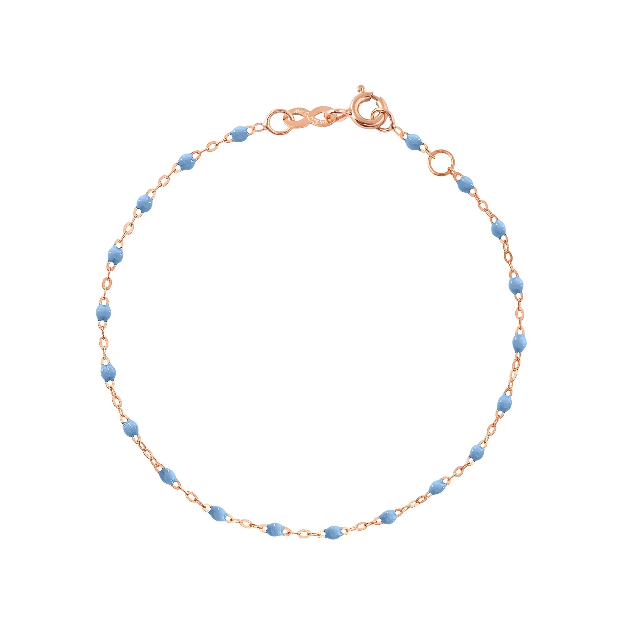 Classic Gigi Sky bracelet, Rose Gold, 6.7"