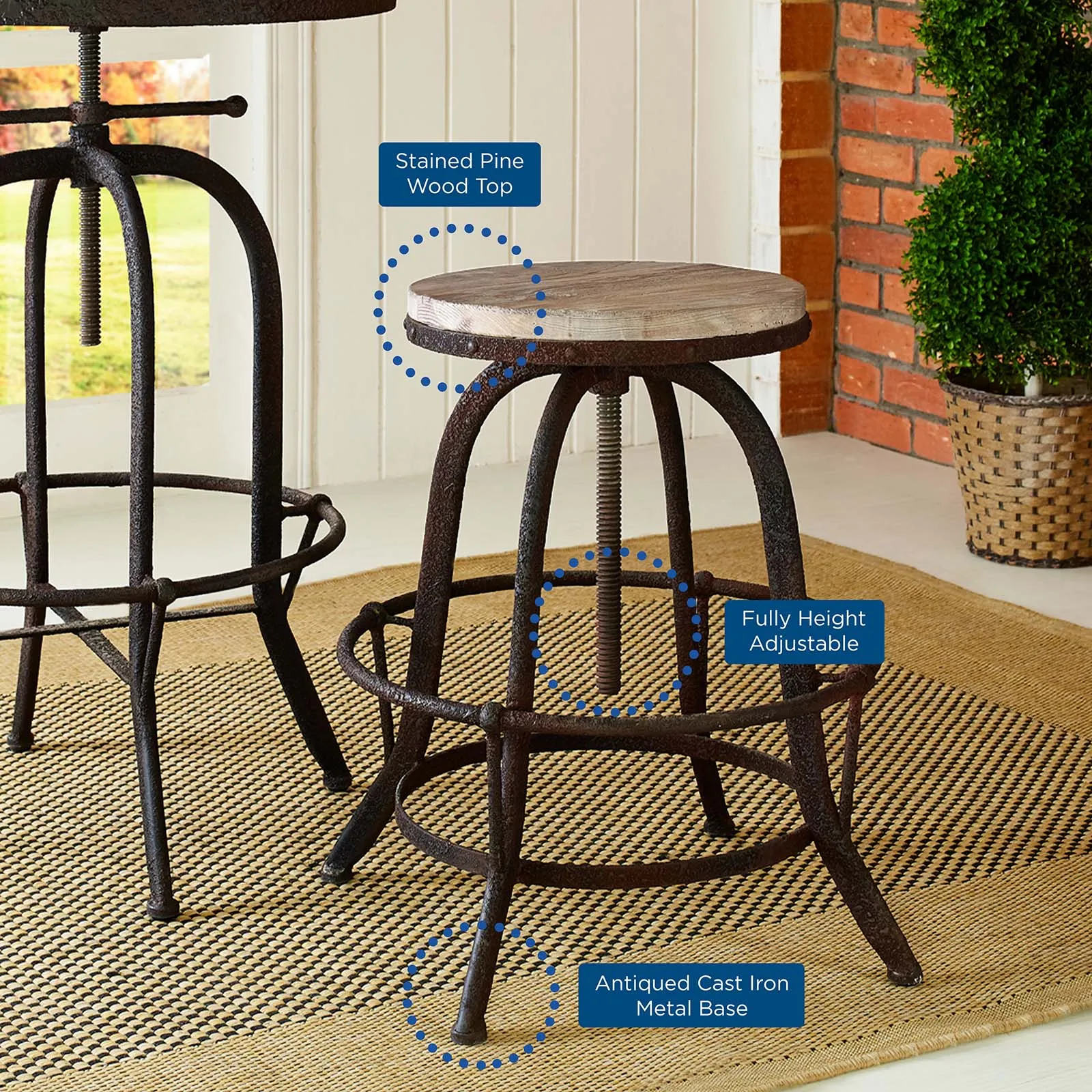 Collect Bar Stool Set of 2