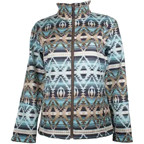 Cowgirl Legend Women's Aztec Print Softshell Jacket