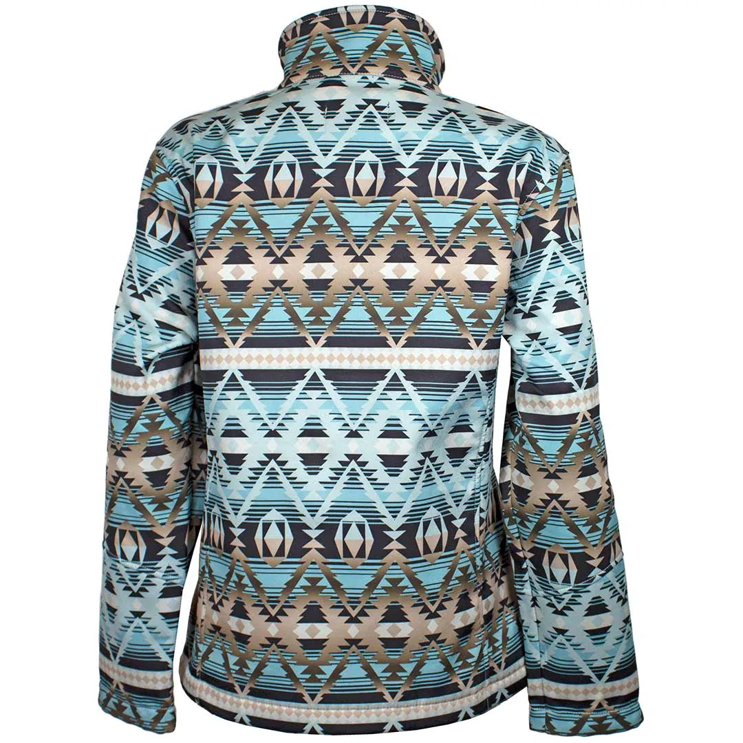 Cowgirl Legend Women's Aztec Print Softshell Jacket