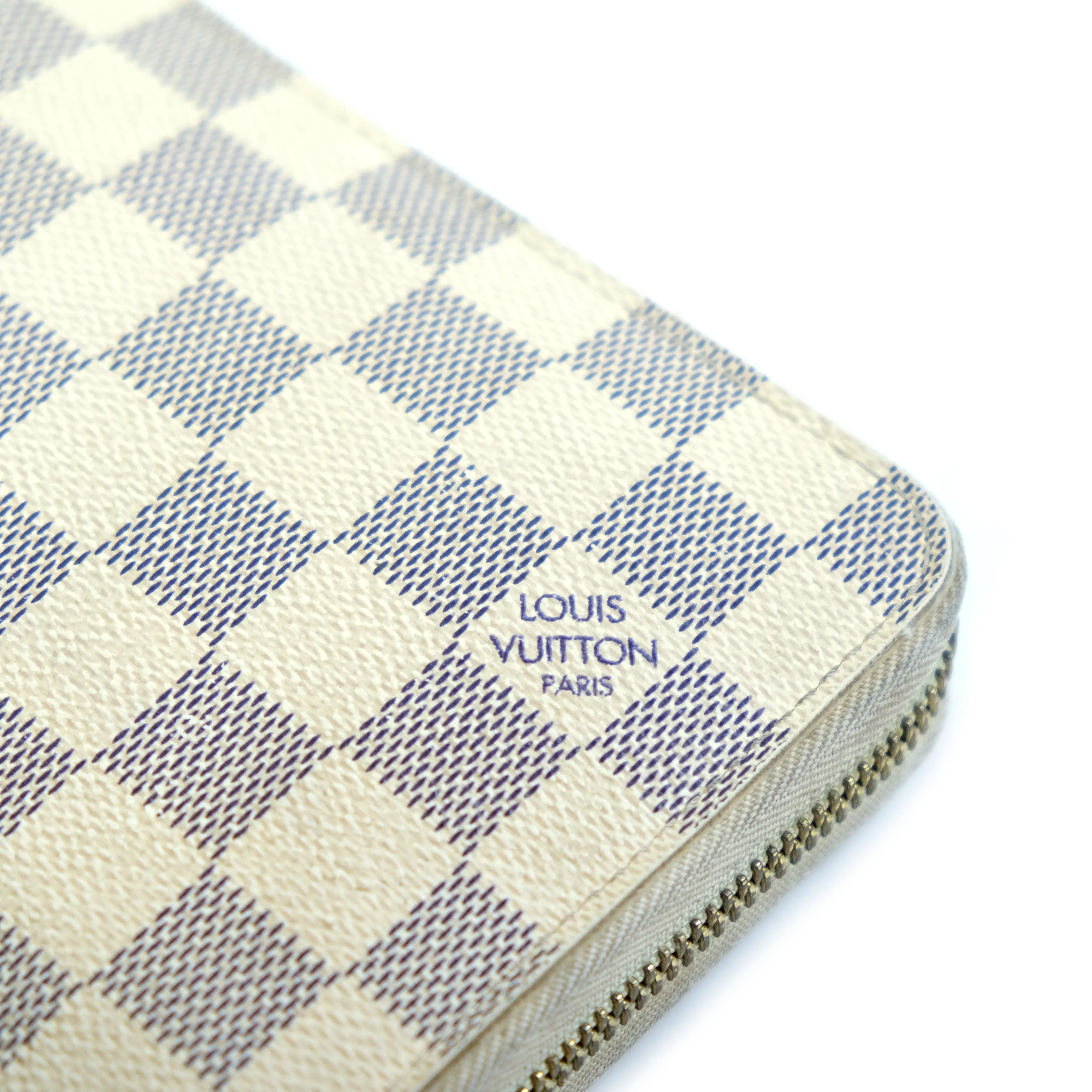 Damier Azur Zippy Organizer Wallet