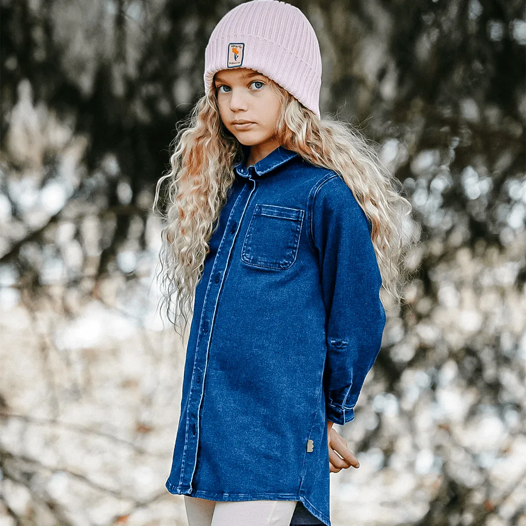 Denim Shirt Dress