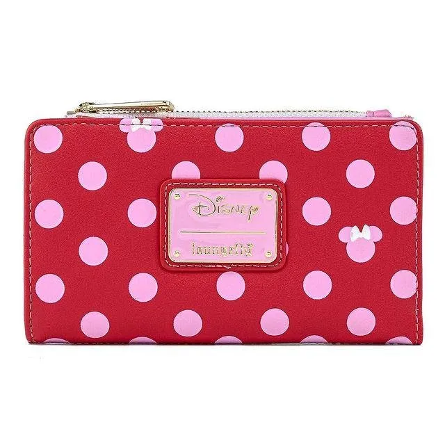 Disney Minnie Mouse Pink Polka Dot Wallet